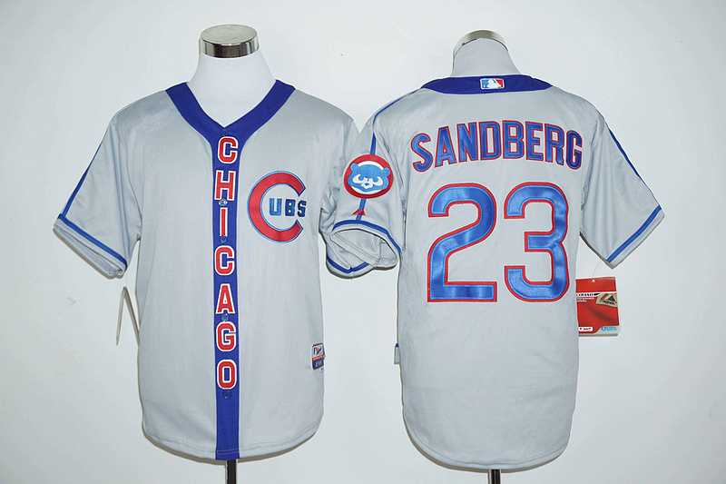 Chicago Cubs #23 Ryne Sandberg Gray Cooperstown Stitched Baseball Jersey,We sell and wholesale Chicago Cubs #23 Ryne Sandberg Gray Cooperstown Stitched Baseball Jersey on line form chian!
